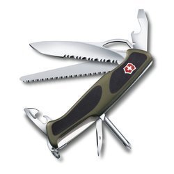 Victorinox - Taschenmesser RangerGrip 178 - Grün/Schwarz - 0.9563.MWC4