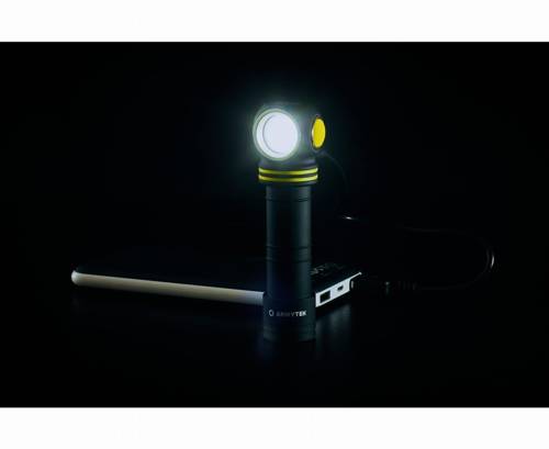 Armytek - Wiederaufladbare Taschenlampe / Stirnlampe Elf C2 - 1100 lm - Kaltlicht - F05103C