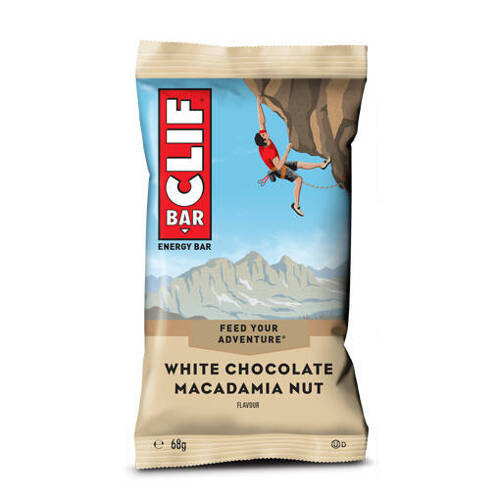 Clif Bar - Energieriegel - 279 kcal - Weiße Schokolade - Macadamia-Nüsse - CB03