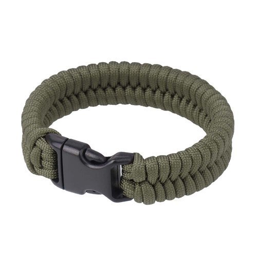 EDCX - "Fisch" Survival-Armband - Armee grün - 2178