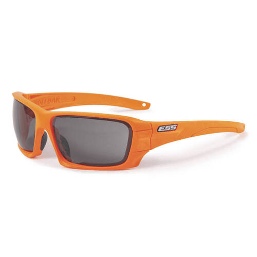 ESS - Rollbar Sicherheitsbrille - Safety Orange - Klar / Getönt Smoke Gray - EE9018-17