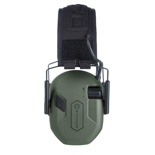 Earmor - Aktiver Gehörschutz M300T - NRR 23 dB - Bluetooth 5.4 - Foliage Green - M300T-FG