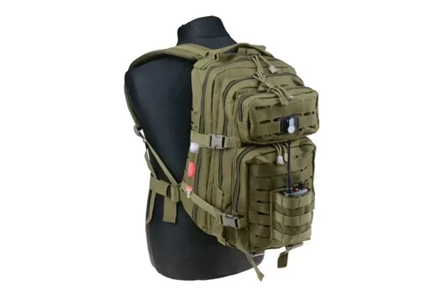 GFC Tactical - Assault Pack - Laser Cut - Olive - GFT-20-008352