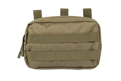 GFC Tactical - Horizontale Mittle Cargo Tasche - Oliv - GFT-19-019548