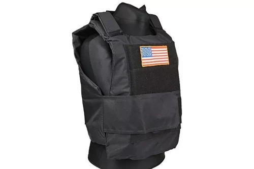 GFC Tactical - Tactical Vest Personal Body Armor - Schwarz - GFT-18-000367