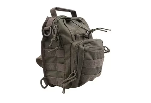 GFC Tactical - Taktische Umhängetasche - MOLLE - Nylon - Olive - GFT-20-003681