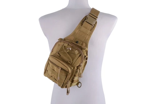 GFC Tactical - Taktische Umhängetasche - MOLLE - Nylon - Tan - GFT-20-018815