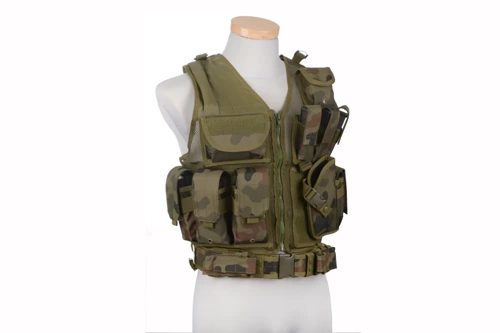 GFC Tactical - Taktische Weste KAM-39 - Polnisch Woodland - GFT-18-011415