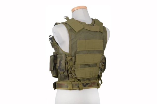 GFC Tactical - Taktische Weste KAM-39 - Polnisch Woodland - GFT-18-011415