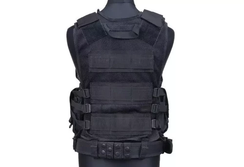 GFC Tactical - Taktische Weste KAM-39 - Schwarz - GFT-18-001853