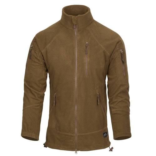 Helikon - Alpha Tactical Grid Fleece Jacke - Laubgrün - BL-ALT-F