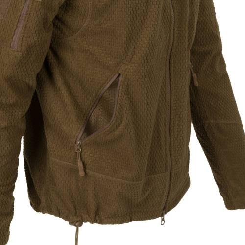 Helikon - Alpha Tactical Grid Fleece Jacke - Olive Green - BL-ALT-FG-02