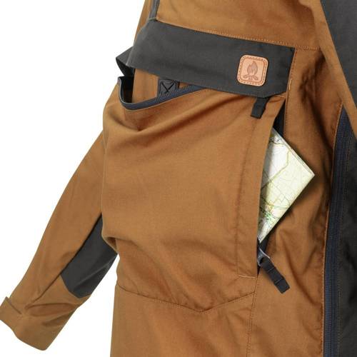 Helikon - Anorak Woodsman Jacke - Coyote / Ash Grey - KU-WDN-DC-1185A