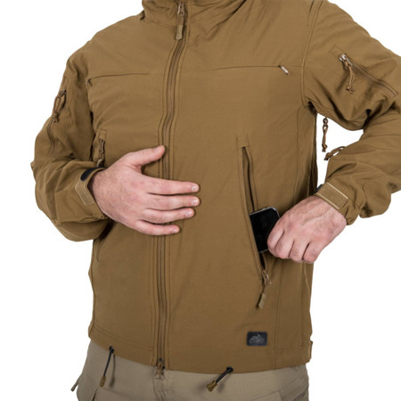 Helikon - Cougar® QSA™ + HID™ Jacke - Soft Shell Windblocker - Schwarz - KU-CGR-SM-01