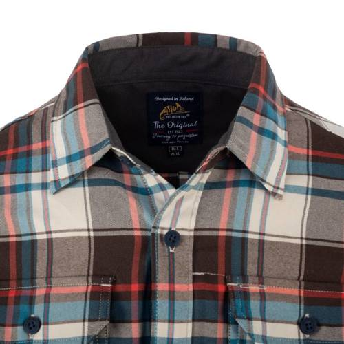 Helikon - Greyman Hemd - Foggy Meadow Plaid - KO-GMN-NS-PI