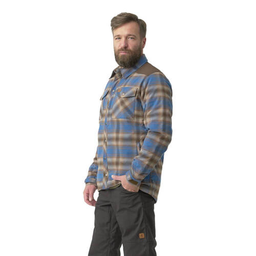 Helikon - Hemd Winter Warden - Forest Blue Plaid - KO-WWS-PB-PK