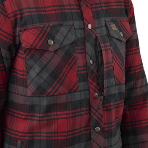 Helikon - Hemd Winter Warden - Slate Crimson Plaid - KO-WWS-PB-PJ