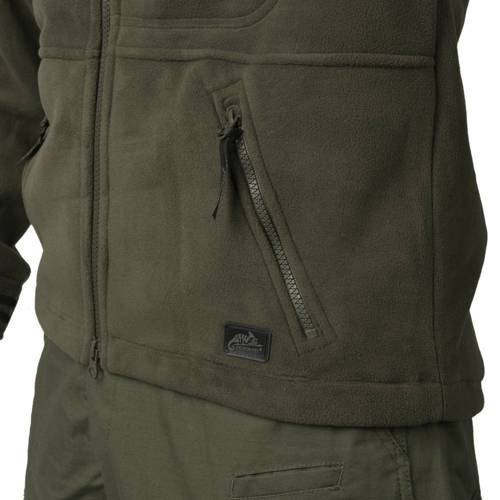 Helikon - Infantry Fleece Jacket - Black / PL Woodland - BL-