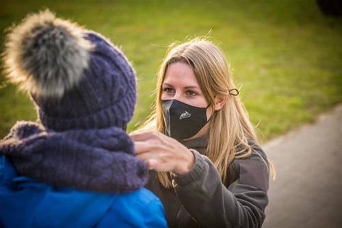 Helikon - Mehrzweck-Schutzmaske mit Profil - Schwarz - MA-RUP-CB-01