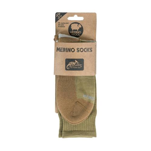 Helikon - Merino Socken - Olivgrün / Coyote - SK-MSC-MW-0211A