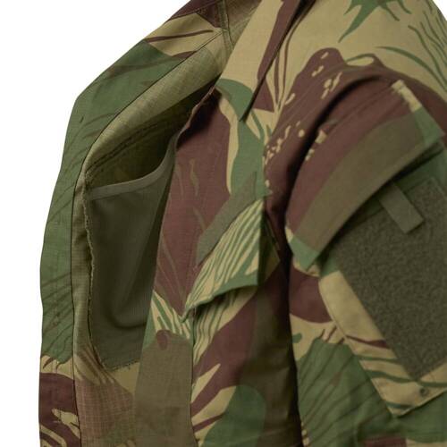 Helikon - Militär-Sweatshirt Raid - Ripstop - 8 Taschen - Rhodesian Camo - BL-RAD-SP-1K