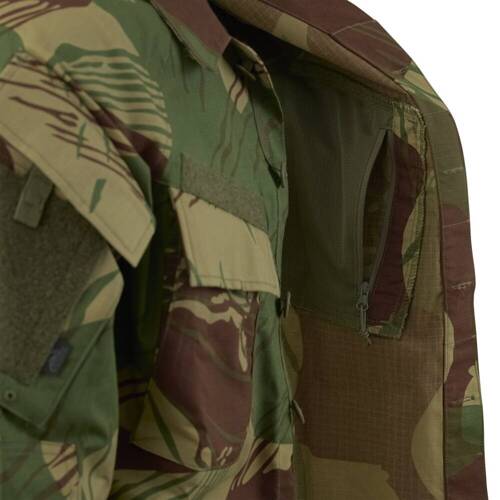 Helikon - Militär-Sweatshirt Raid - Ripstop - 8 Taschen - US Woodland - BL-RAD-SP-03