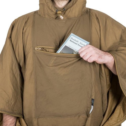 Helikon - Swagman Roll Poncho - Climashield Apex - Orange - PO-SMR-NL-24