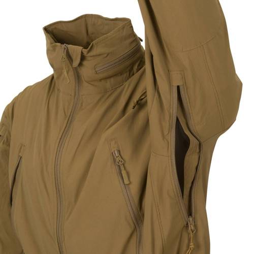 Helikon - Trooper Soft Shell Jacke - StormStretch® - Alpha Grün - KU-TRP-NL-36