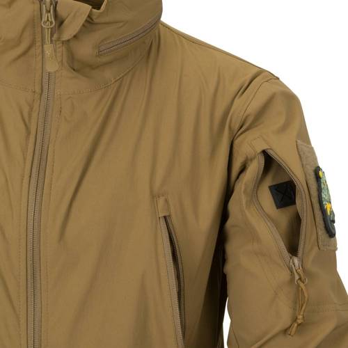 Helikon - Trooper Soft Shell Jacke - StormStretch® - Alpha Grün - KU-TRP-NL-36