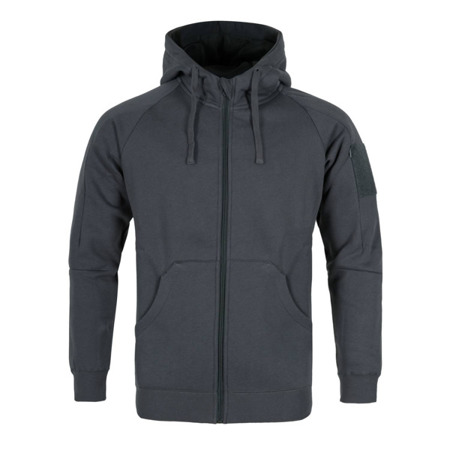 Helikon - Urban Tactical Hoodie Lite - FullZip - Grau - BL-ULF-CB-19