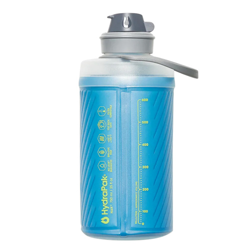 HydraPak - Weiche Wasserflasche Flux - TPU - 750 ml - Tahoe Blue - GF427T