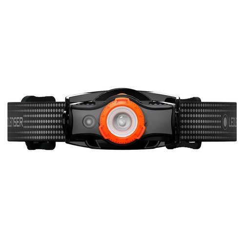 Ledlenser - MH5 Wiederaufladbare Stirnlampe - 400 Lumen - Schwarz / Orange - 502143