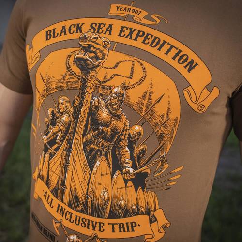 M-Tac - Black Sea Expedition T-Shirt für Männer - Coyote Brown - 80025017