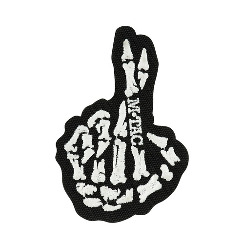 M-Tac – Crossed Fingers Patch – Stickerei – Schwarz – 51431002