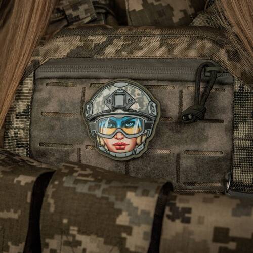 M-Tac – Emoji-Patch Nr. 45 Weiblich UA – PVC 3D – Camo – 51353545