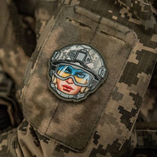 M-Tac – Emoji-Patch Nr. 45 Weiblich UA – PVC 3D – Camo – 51353545