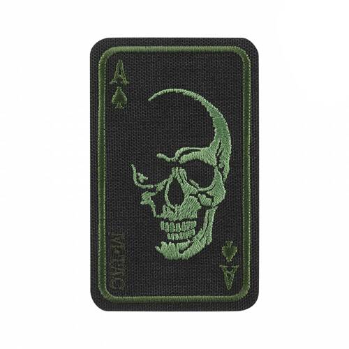 M-Tac – Face of War Patch – Stickerei – Schwarz/Grün – 51389201