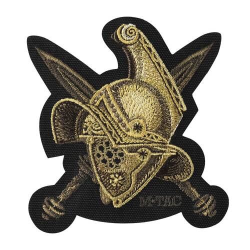 M-Tac – Gladiator-Helm-Aufnäher – Stickerei – 500D Cordura – Gold – 51374002