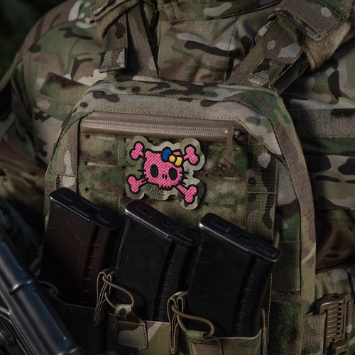 M-Tac – Kitty Pink Patch – Stickerei – Gelbe und Blaue Schleife – MultiCam – 51393008