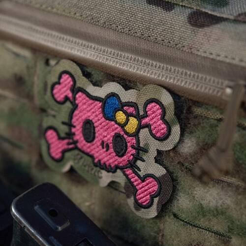 M-Tac – Kitty Pink Patch – Stickerei – Gelbe und Blaue Schleife – MultiCam – 51393008