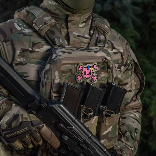 M-Tac – Kitty Pink Patch – Stickerei – Gelbe und Blaue Schleife – MultiCam – 51393008