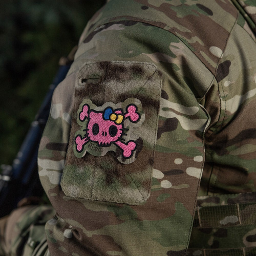 M-Tac – Kitty Pink Patch – Stickerei – Gelbe und Blaue Schleife – MultiCam – 51393008