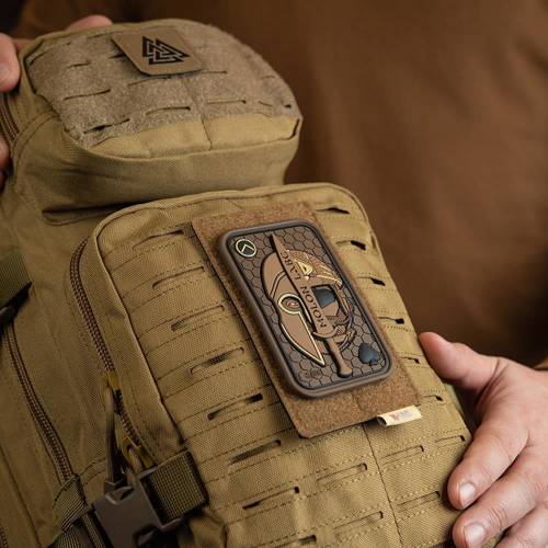 M-Tac - MOLLE-Platte für Aufnäher - 80 x 135 mm - Coyote - 10122005