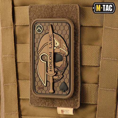 M-Tac - MOLLE-Platte für Aufnäher - 80 x 135 mm - Coyote - 10122005