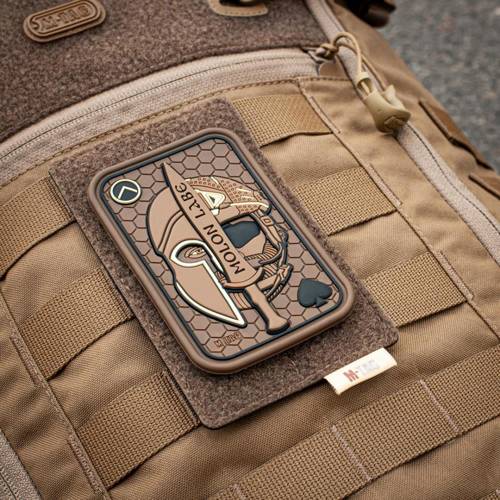 M-Tac - MOLLE-Platte für Aufnäher - 80 x 135 mm - Coyote - 10122005