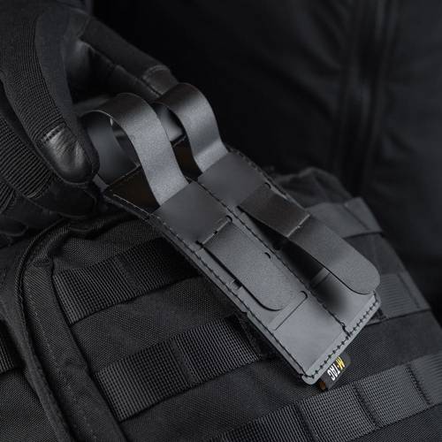 M-Tac - MOLLE-Platte für Aufnäher - 80 x 135 mm - Schwarz - 10122002