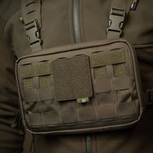 M-Tac - Molle Panel für Patches - 80 mm x 85 mm - Olive - 10123001