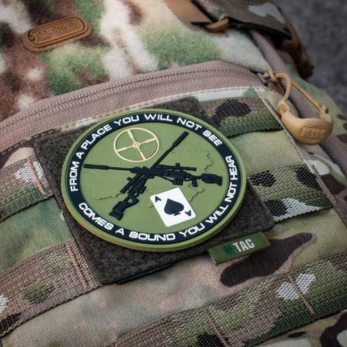 M-Tac - Molle Panel für Patches - 80 mm x 85 mm - Olive - 10123001