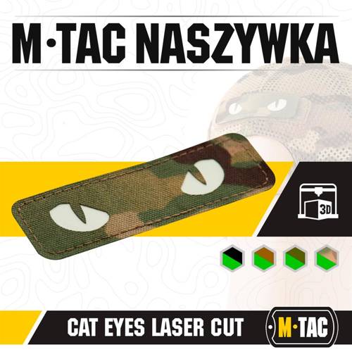 M-Tac - Moral Patch - Katzenaugen - Laserschnitt - MultiCam - 51009899