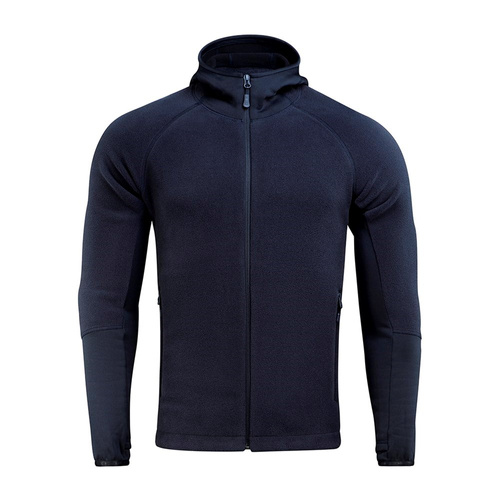 M-Tac - Polartec Sport Fleece-Sweatshirt Hoodie - Dark Navy Blue - 70067015